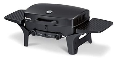 Enders Gasgrill URBAN PRO, Tischgrill, Grillen-, Kochen- und Backen Funktion, 2 Edelstahl-Brenner, kleiner , Grill-Thermometer, Balkon, Camping-Grill, Aluguss-Gehäuse + Deckel, #2060 im Sale